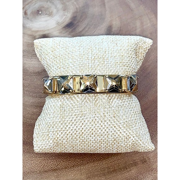 J. Crew Jewelry J Crew Gold Tone Cuff Bracelet Euc Poshmark